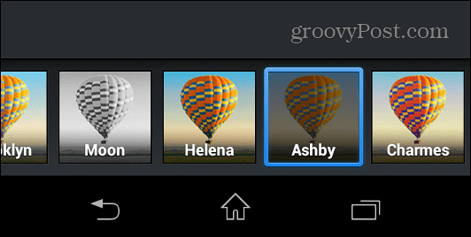 Android Instagram szűrők