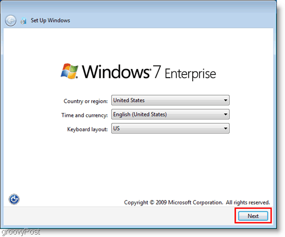 A Windows 7 vállalati vhd telepítése és kezdeti beállítása
