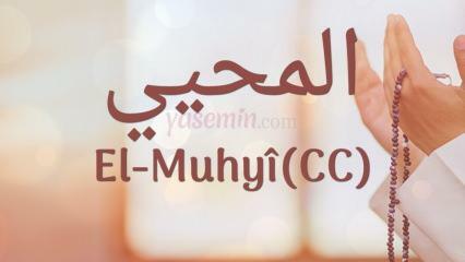 Mit jelent az al-muhyi (cc)? Mely versekben említik al-Muhyit?