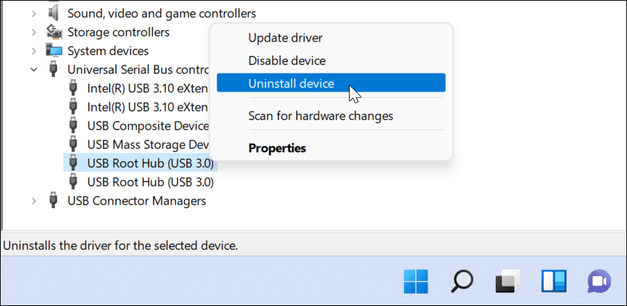 Javítsa ki az usb-t, amely nem működik Windows 11 rendszeren