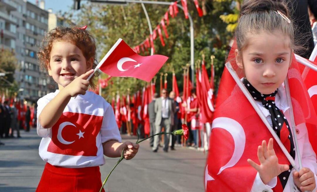Hol lehet megvásárolni a török ​​zászlót október 29-re a köztársaság napjára? Hol található a török ​​zászló?