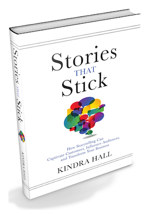 Kindra Hall Stories That Stick című könyve