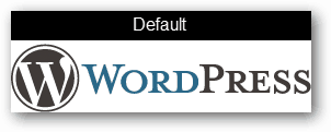 alapértelmezett wordpress logó