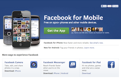 facebook a mobilhoz