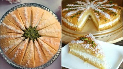 Hogyan készítsünk szultán párna desszertet? Így szultán desszert otthon