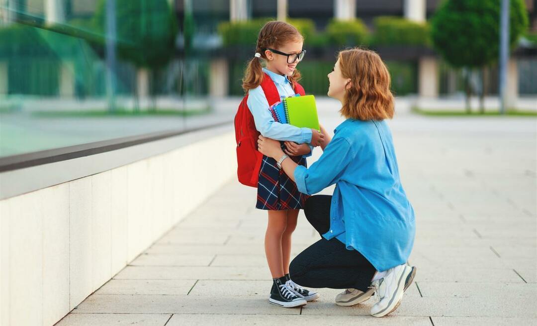 Hogyan kell kezelni a gyerekeket az első tanítási napon?
