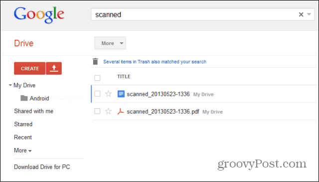 Hogyan szkennelhet papírdokumentumokat a Google Drive-ra az Android rendszerrel
