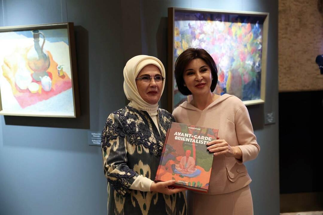 Emine Erdogan Üzbegisztánba ment