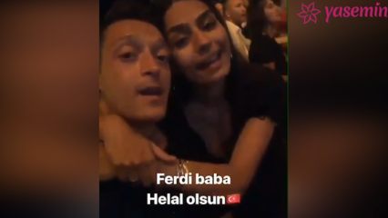 Ferdi apja dal Amine Gülşe-től és Mesut Özil-től!