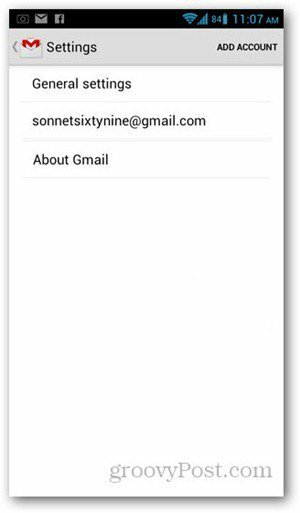 Android gmail fiók hozzáadása