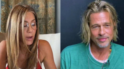 Brad Pitt és Jennifer Aniston találkoznak az olvasási eseményen