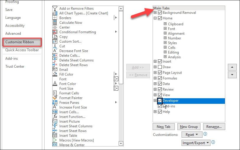 Helyezzen be egy jelölőnégyzetet a Microsoft Excel programba