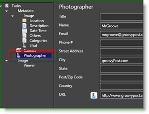 Microsoft Pro Photo Tools fotós Meta Data:: groovyPost.com