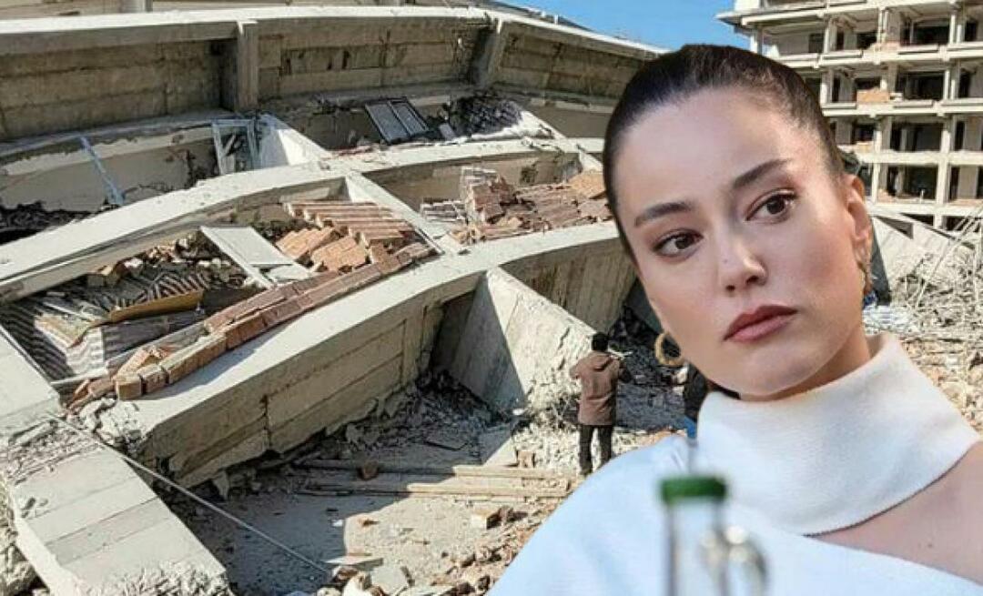 Érzelmes bejegyzés Pelin Akiltól a földrengés után! "Nem látom a helyeset"