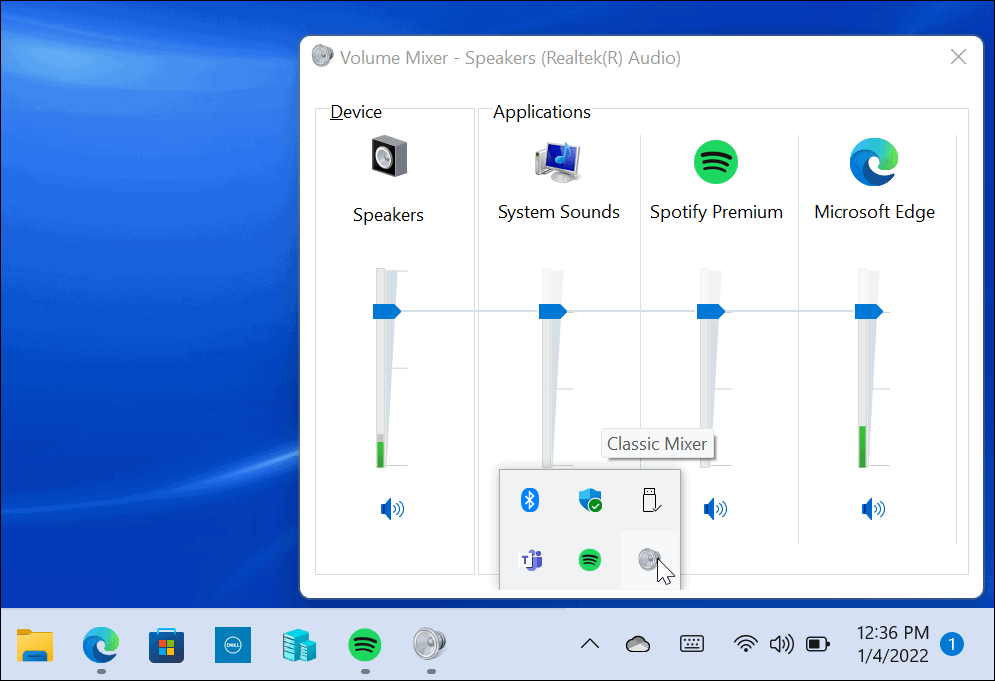 A Classic Volume Mixer visszaállítása a Windows 11 rendszerben