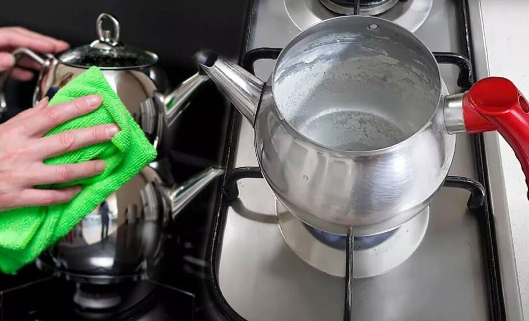 Hogyan tisztítsuk meg a megsárgult teáskannát? Hogyan tisztítsunk egy acél teáskannát? Hogyan fényesítsünk egy teáskannát
