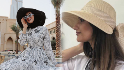 2019 nyári szezonban strand kalap modellek