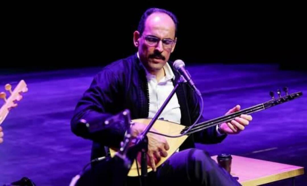 İbrahim Kalın felejthetetlen koncertet adott az „İrfani Türküsü”-vel!