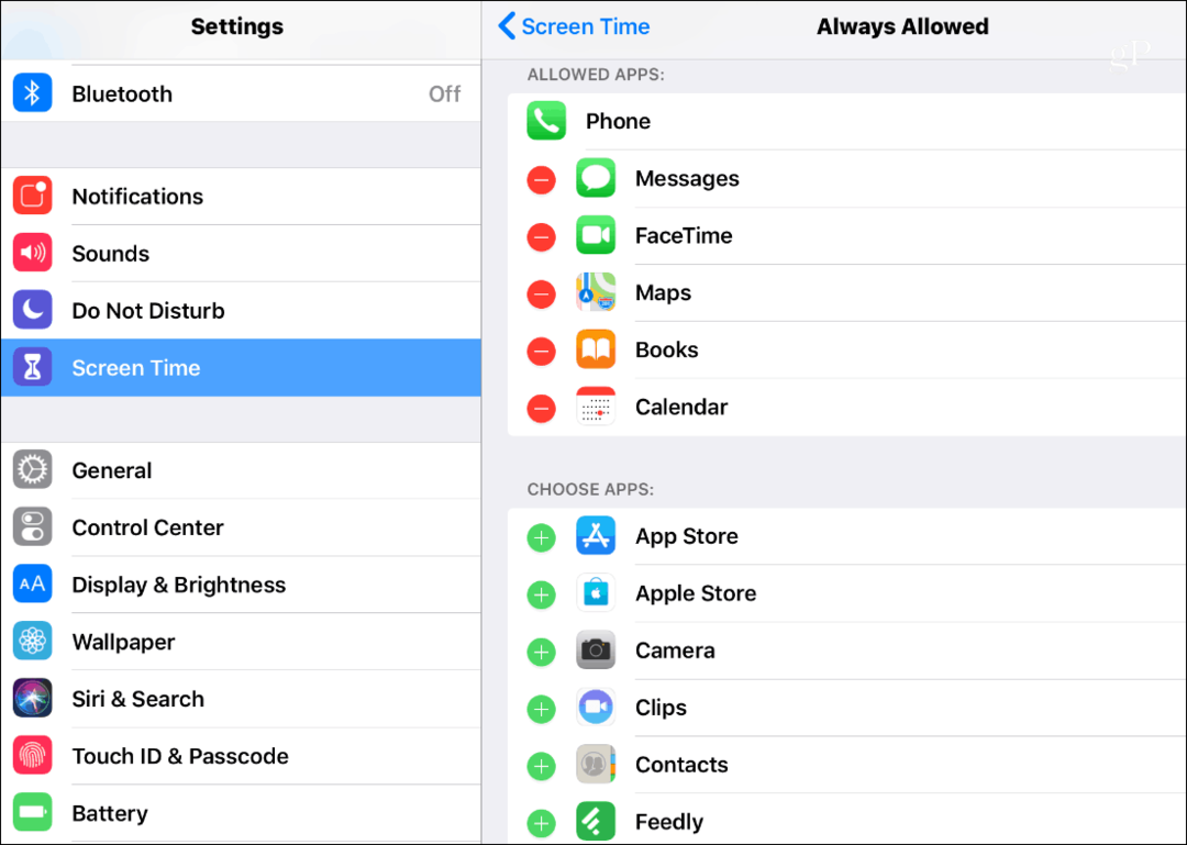 Az alkalmazás korlátozza a képernyőidőt, iOS 12