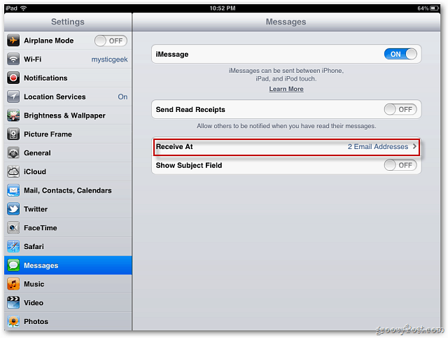 Apple iOS 5: Az iMessageket szinkronizálhatja az iPhone és az iPad között