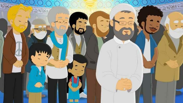 Jelenetek a Ramadan Moon animáció első epizódjából