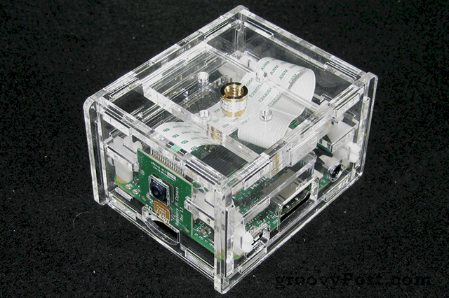 Raspberry Pi A + kamera modullal