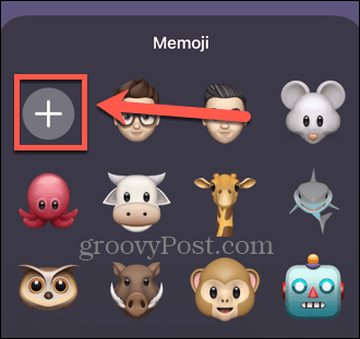 ios kapcsolati poszter új memoji hozzáadása