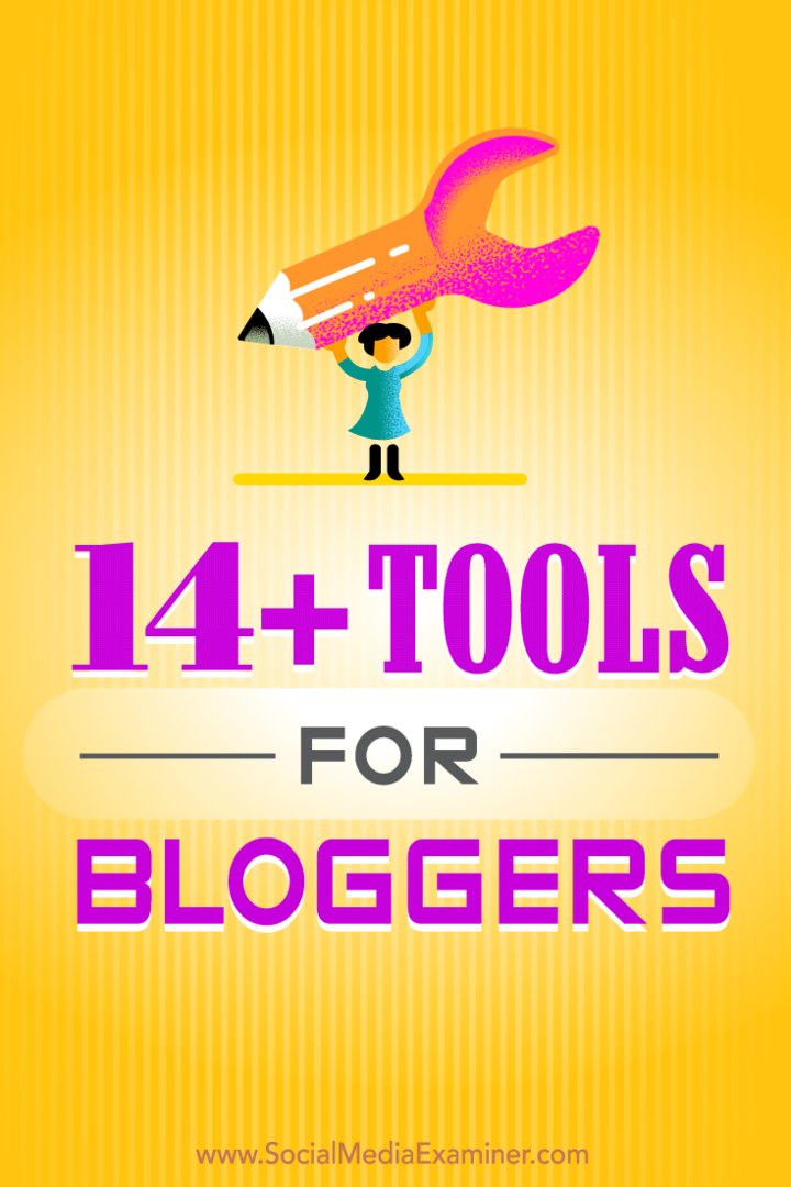 eszközök bloggerek számára
