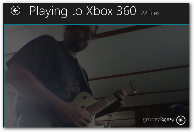 A rögzített videó lejátszása a Microsoft Surface-ről az Xbox 360-ra