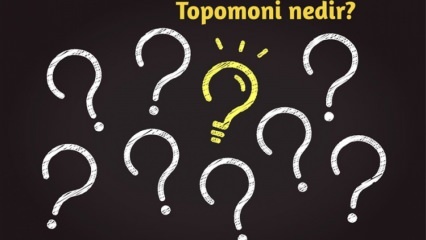 Mi a topomónia, mit vizsgál? Milyen előnyei vannak a topomonikus tudománynak? 