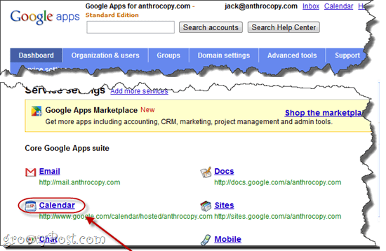 Feltárja a privát cím URL-jét a Google Apps naptárában
