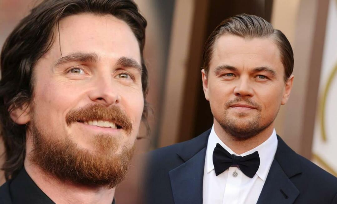 Csodálatos Leonardo DiCaprio vallomása Christian Bale-től! "Az elutasításának köszönhetem"