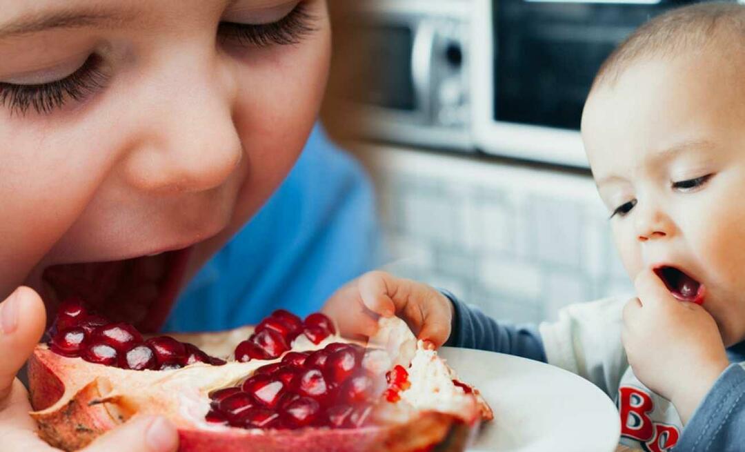 Melyik hónapban kapnak gránátalmát a babák? Gázokat okoz a gránátalma a babánál? Milyen előnyei vannak a gránátalmának?