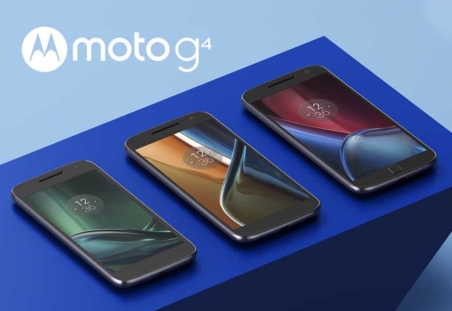 A Motorola bejelentette három új Moto G4 okostelefonját