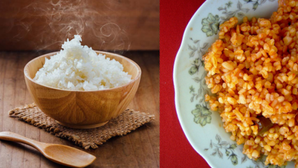 A Bulgur vagy a rizs növeli a súlyt? Milyen előnyei vannak a bulgurnak és a rizsnek? Rizst eszik ...