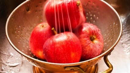 Az almát el kell mosni és fogyasztani?