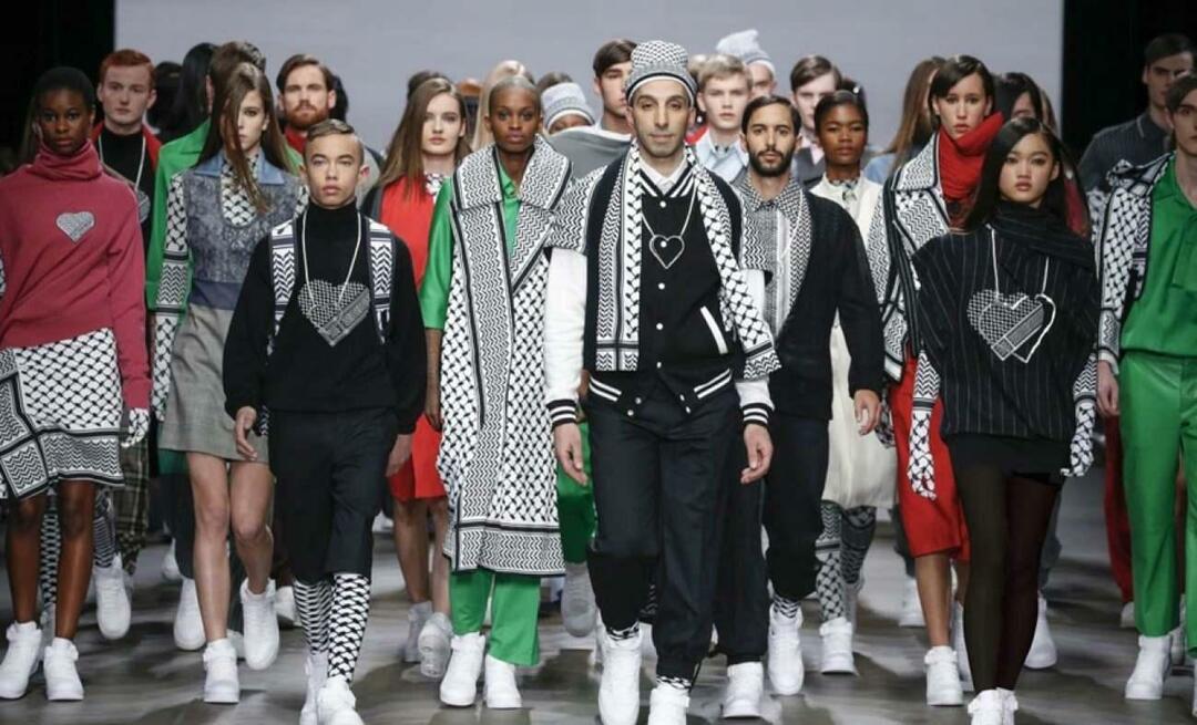 Palesztina üzenet Európa szívében: Az Aziz Bekkaoui által jegyzett divatbemutató teljes bevétele Palesztinába kerül!