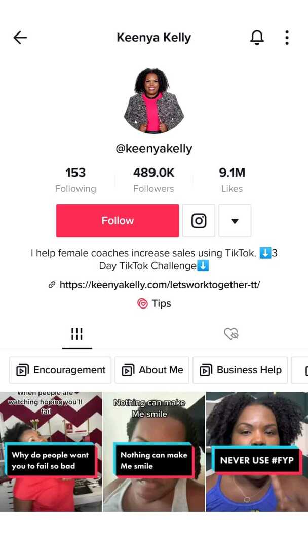 hogyan-to-catch-leads-from-tiktok-sharing-links-bio-who-you-serve-link-keenya-kelly-example-12
