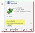 Google Picasa meghívó e-mail:: groovyPost.com