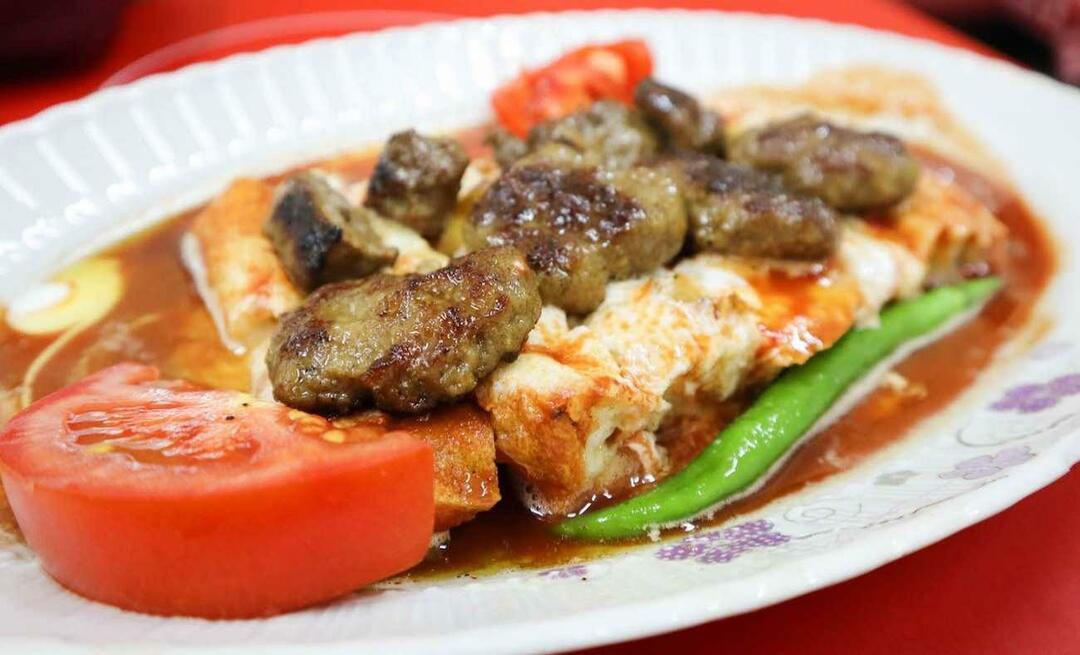 Hogyan készítsünk Eskisehir balaban kebabot? Menyasszonyom konyhája Balaban Kebab Recept