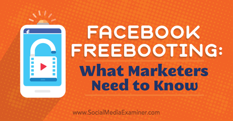 mit kell tudni a marketingszakembereknek a facebook ingyenes indításáról