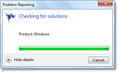 A Windows 7 automatikusan csatlakozik és problémákat keres