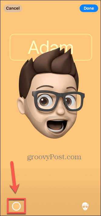 ios kapcsolati poszter memoji color