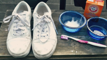 Hogyan tisztítsuk meg a fehér cipőket?