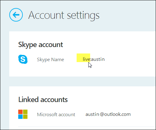 Skype név