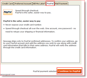 Online áruház fizetés:: PayPal