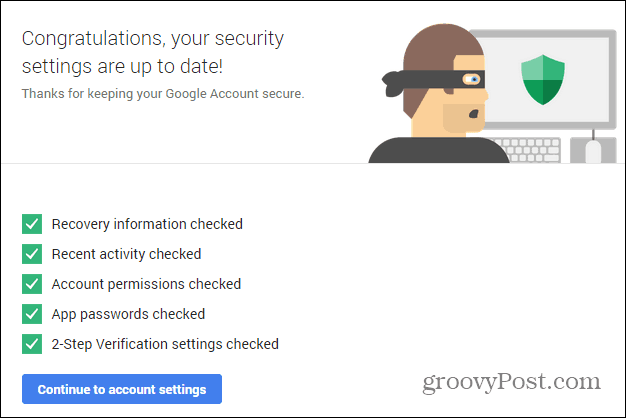 A Google Biztonsági varázsló sikere