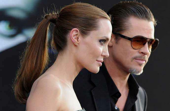 Angelina Jolie bepereli Brad Pitte-t