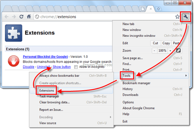 Hogyan blokkolhatjuk az alacsony minőségű webhelyeket a Google keresési eredményeiből a Chrome-ban