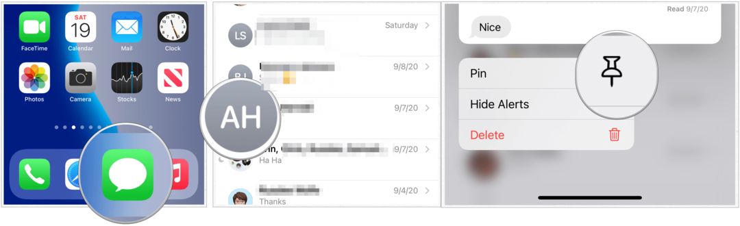 Az iPhone üzenetei megváltoztak az iOS 14 rendszerben